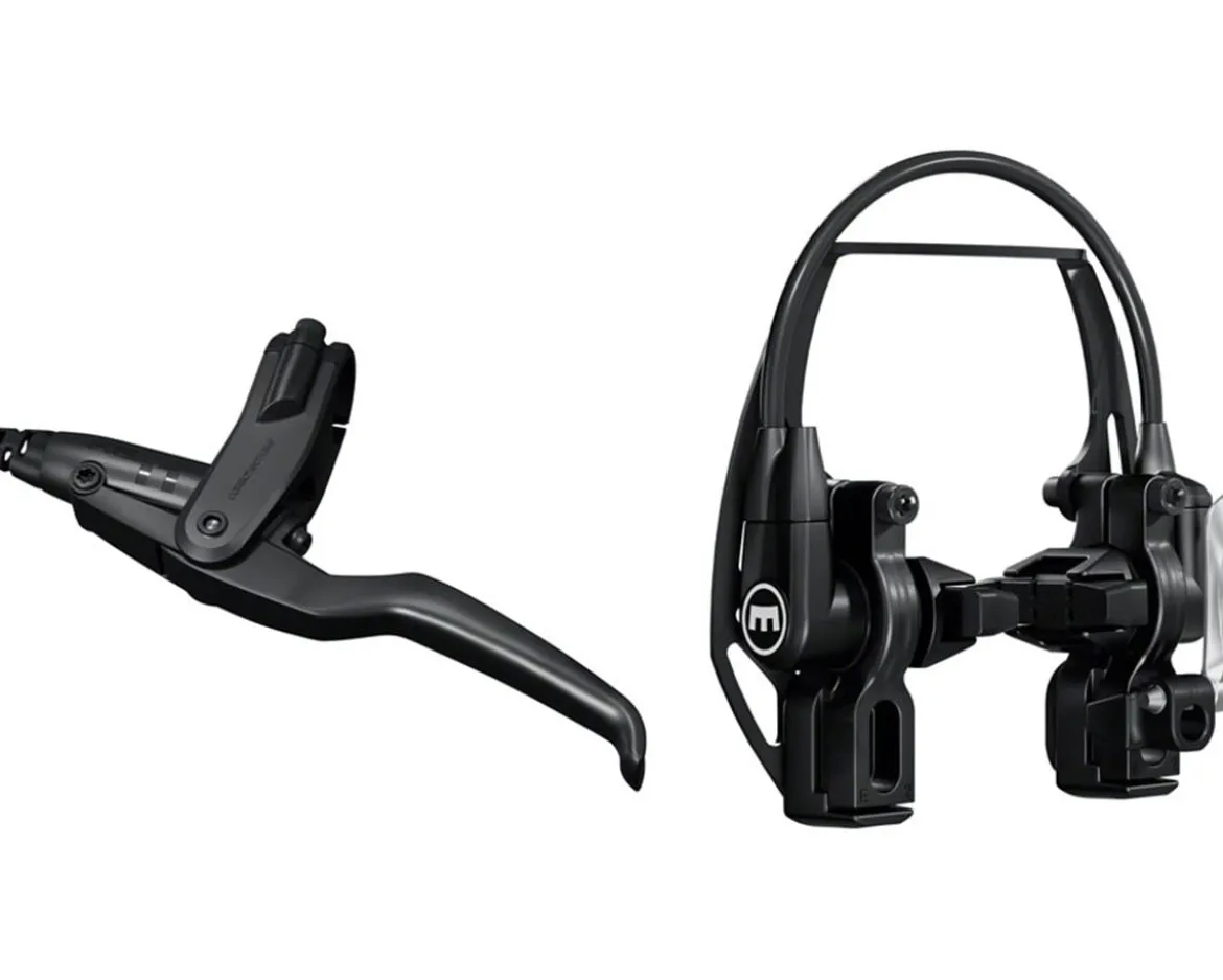 Magura HS11 Linear Pull Brake & Lever (Black) (Front or Rear) (4-Finger Lever)