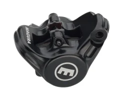 Magura MT C4 ABS FM Disc Brake Caliper (ABS) (Black/Laser Silver) (Flat Mount) (2-Piston)