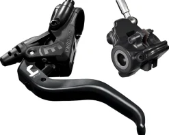Magura MT4 Disc Brake & Lever (Black) (Front or Rear) (Hydraulic) (Flat Mount)
