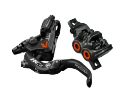 Magura MT7 HC3 Disc Brake & Lever (Black/Orange) (Front or Rear) (Hydraulic) (Post Mount)