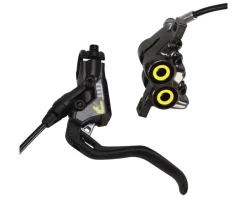 Magura MT7 Next Hydraulic Disc Brake (Carbon/Yellow) (Post Mount) (Left or Right) (Caliper Included)