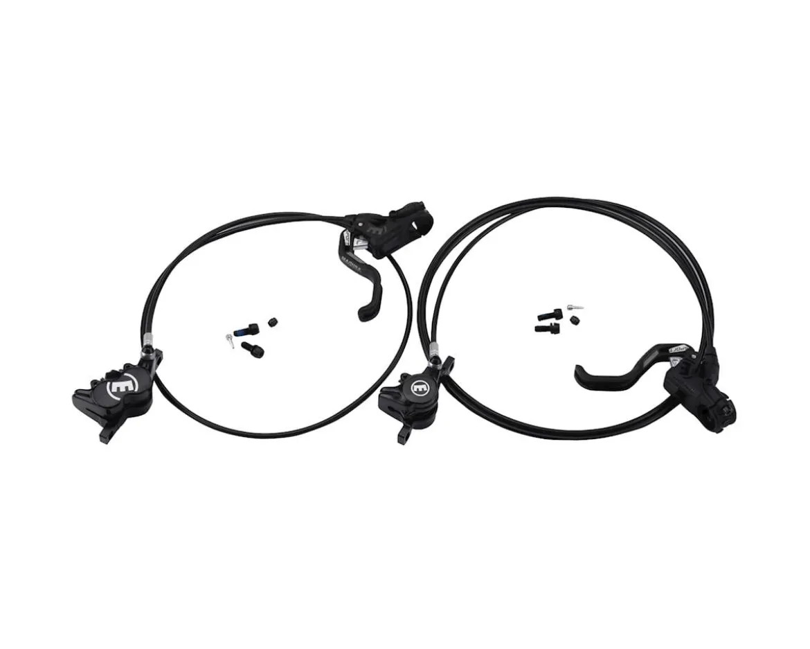 Magura MT Trail Sport Hydraulic Disc Brake Set (Black) (Post Mount) (Pair) (Calipers Included)