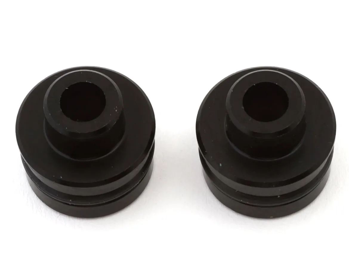 Mavic Front Axle Adapters (Black) (QRM Road) (QR x 100mm)