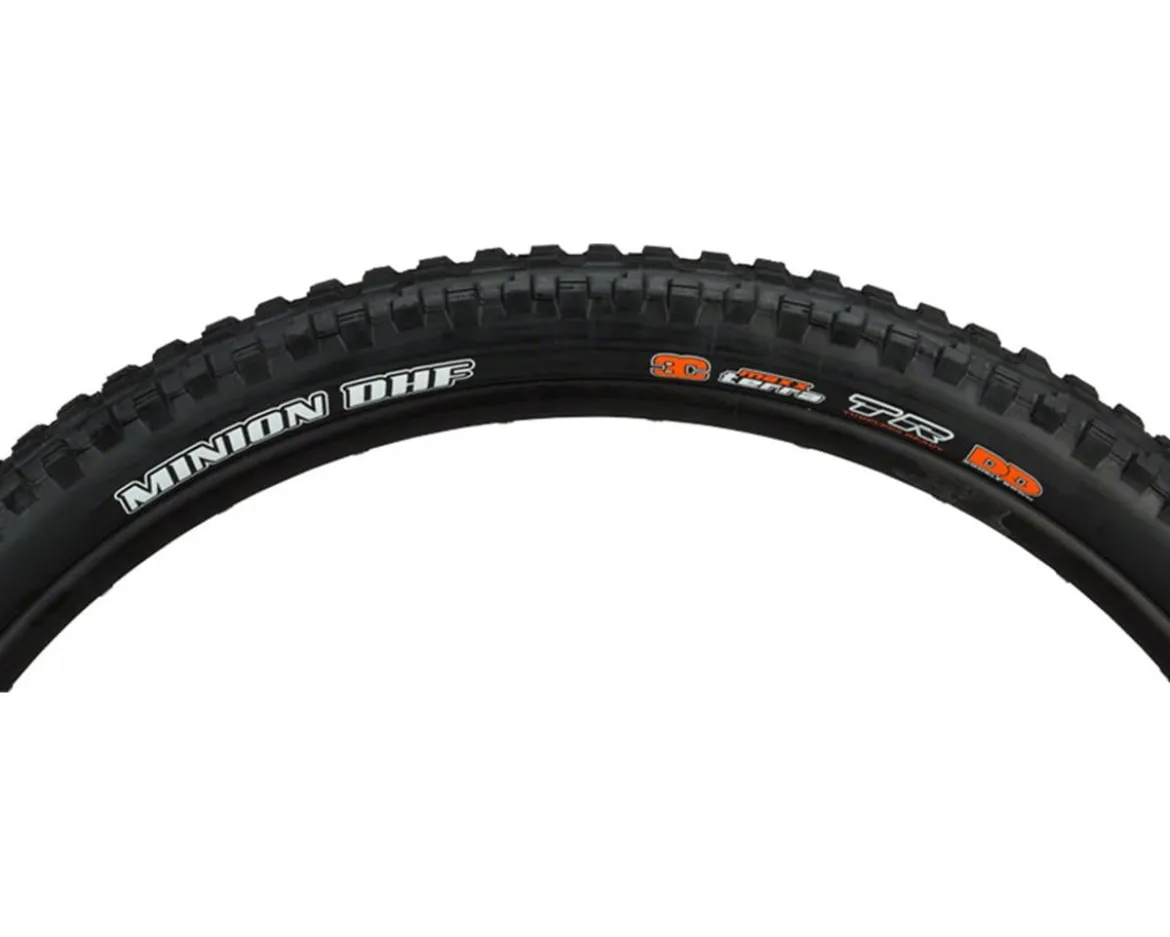 Maxxis Minion DHF Mountain Tire (Black) (For Youth MTB) (24") (2.4") (Folding) (Dual Compound)