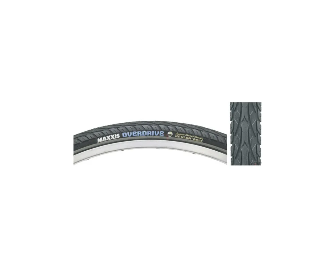 Maxxis Overdrive City Tire (Black/Reflective) (27.5") (1.65") (Wire) (Single/Silkworm)
