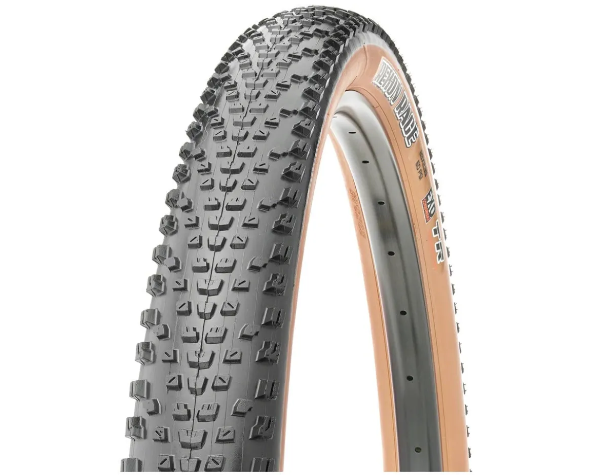 Maxxis Rekon Race Tubeless XC Mountain Tire (Tan Wall) (29") (2.4") (Dual/EXO)