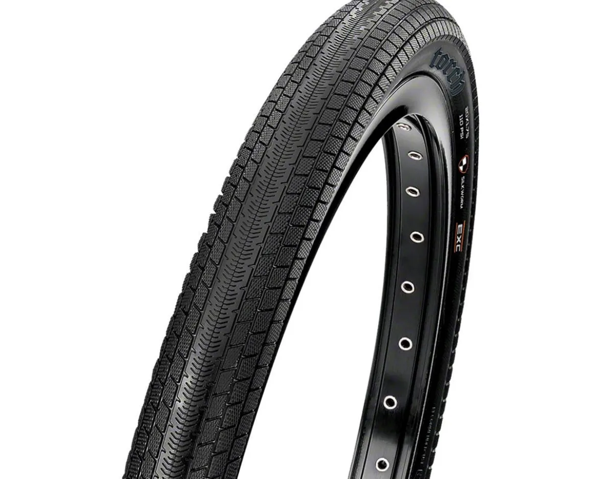 Maxxis Torch BMX Tire (Black) (Folding) (20") (1.75") (Dual/EXO) (406 ISO)