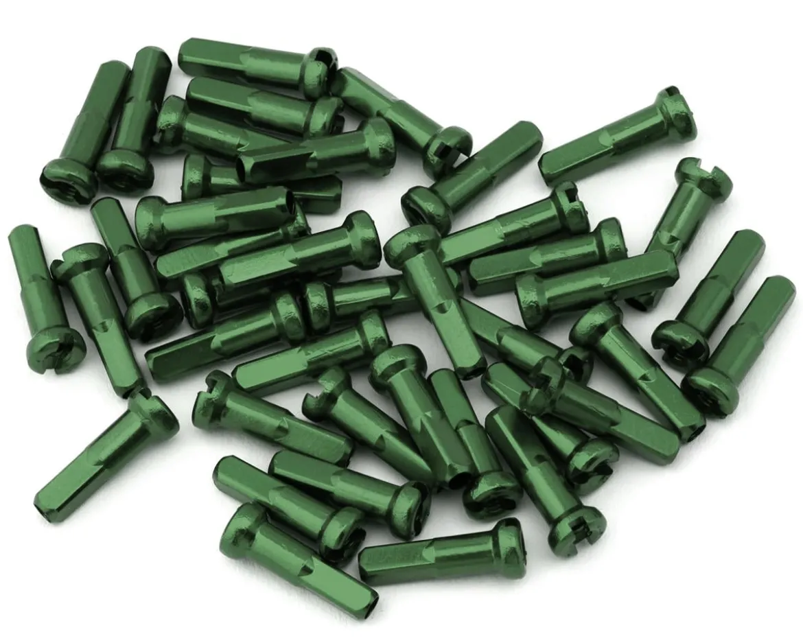 Merritt 14G Alloy Nipples (Green) (Bag of 40)