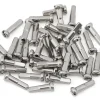Merritt 14G Alloy Nipples (Silver) (Bag of 40)