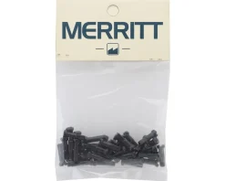 Merritt 14G Brass Nipples (Black) (Bag of 40)