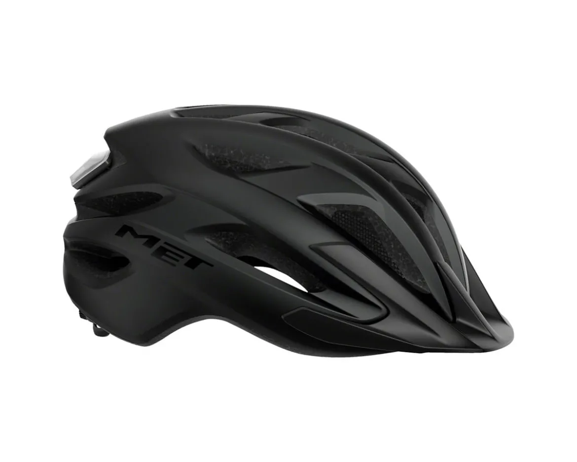 Met Crossover MIPS Helmet (Black) (Universal Adult)