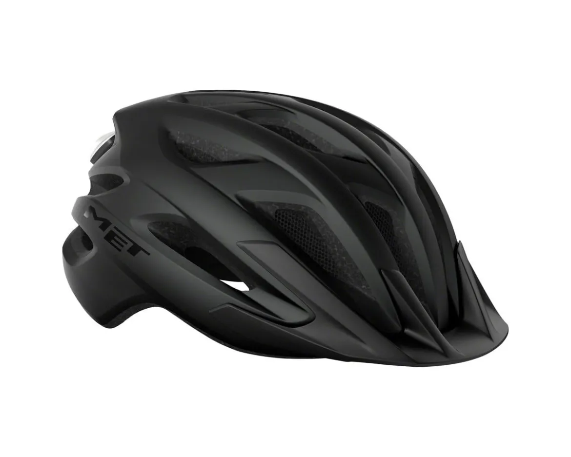 Met Crossover MIPS Helmet (Black) (Universal Adult)