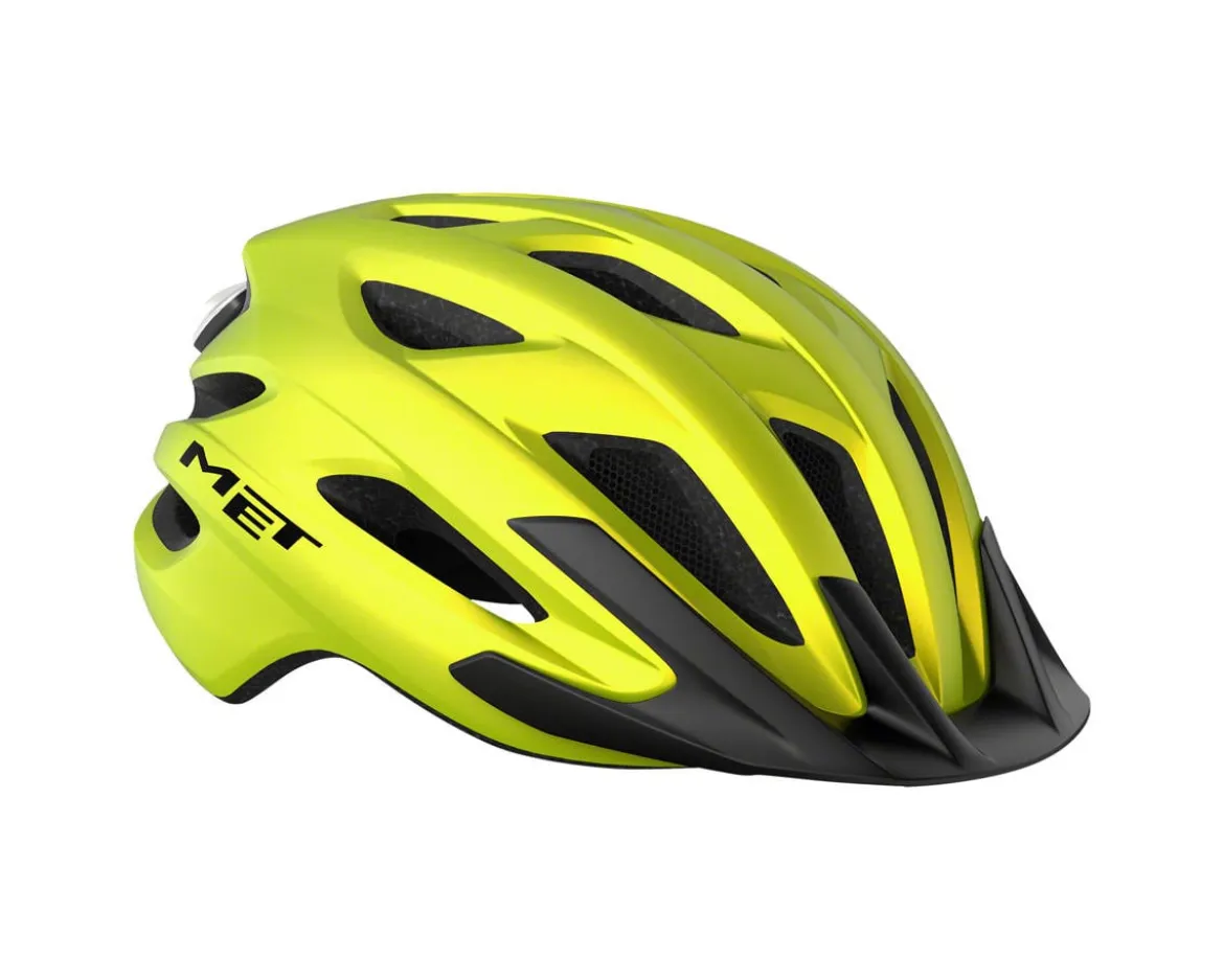 Met Crossover MIPS Helmet (Lime Yellow Metallic Matte) (XL)