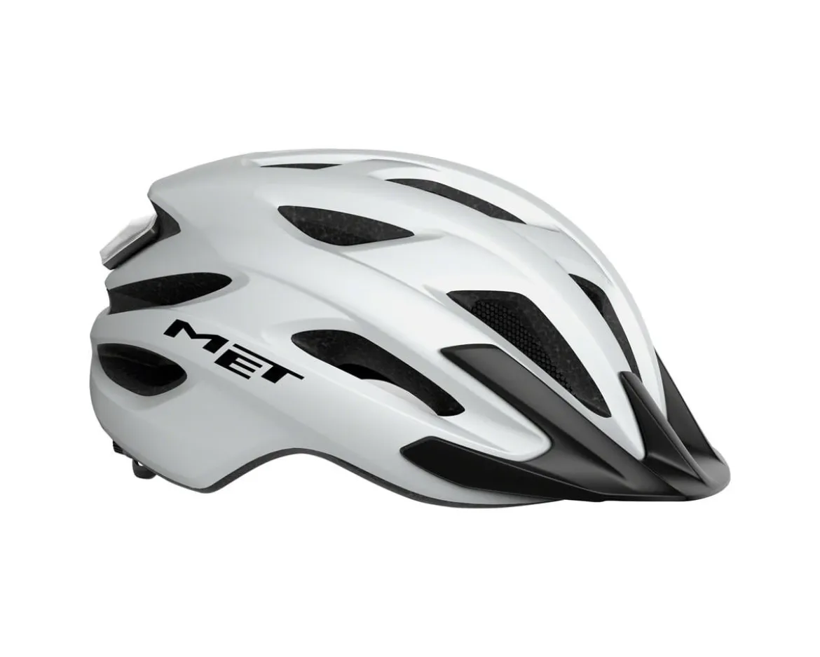Met Crossover MIPS Helmet (White) (Universal Adult)
