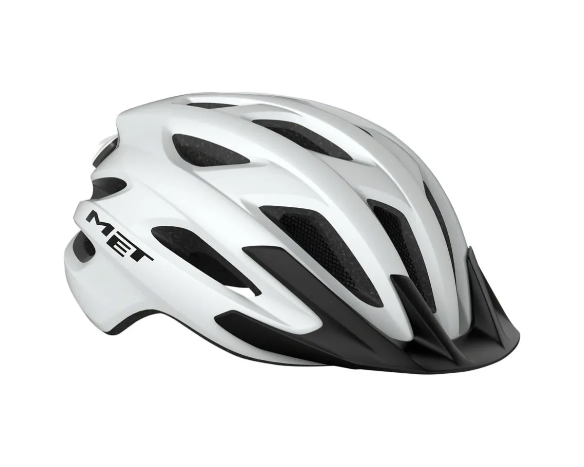 Met Crossover MIPS Helmet (White) (Universal Adult)