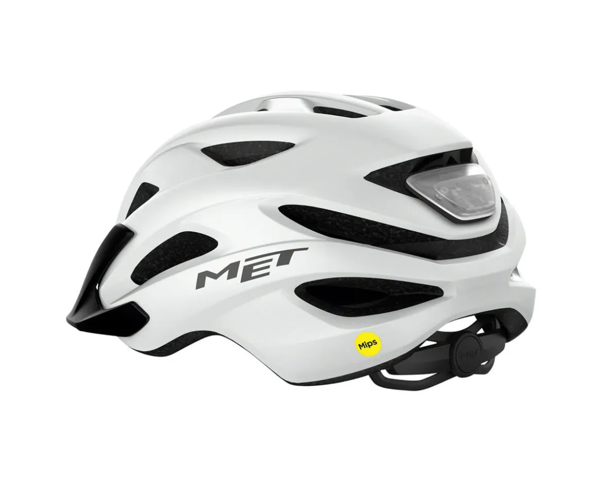 Met Crossover MIPS Helmet (White) (Universal Adult)