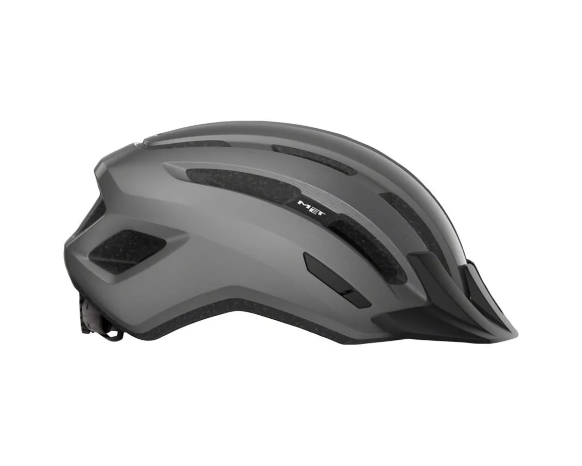 Met Downtown MIPS Helmet (Gray Glossy) (S/M)