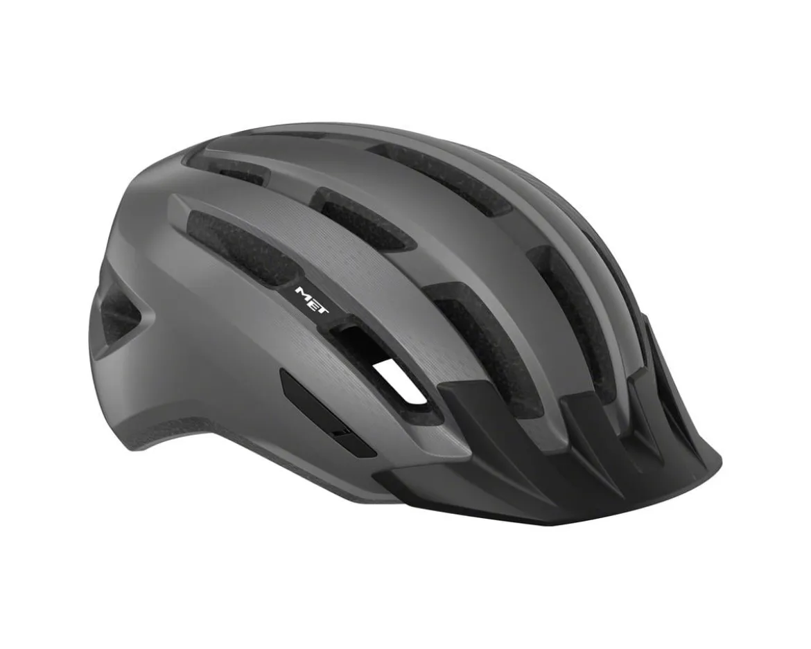 Met Downtown MIPS Helmet (Gray Glossy) (S/M)