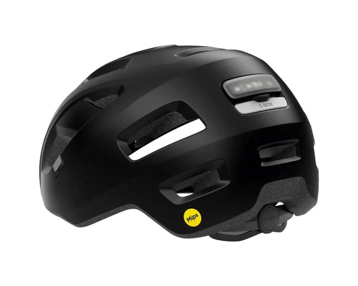 Met E-Mob MIPS Helmet (Black Matte) (L)