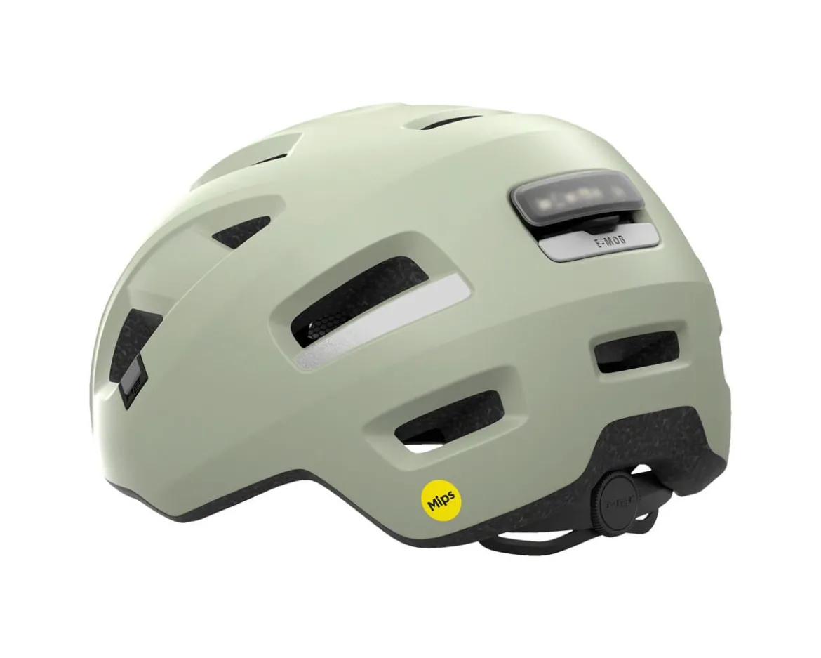 Met E-Mob MIPS Helmet (Moss Grey/Matte) (L)