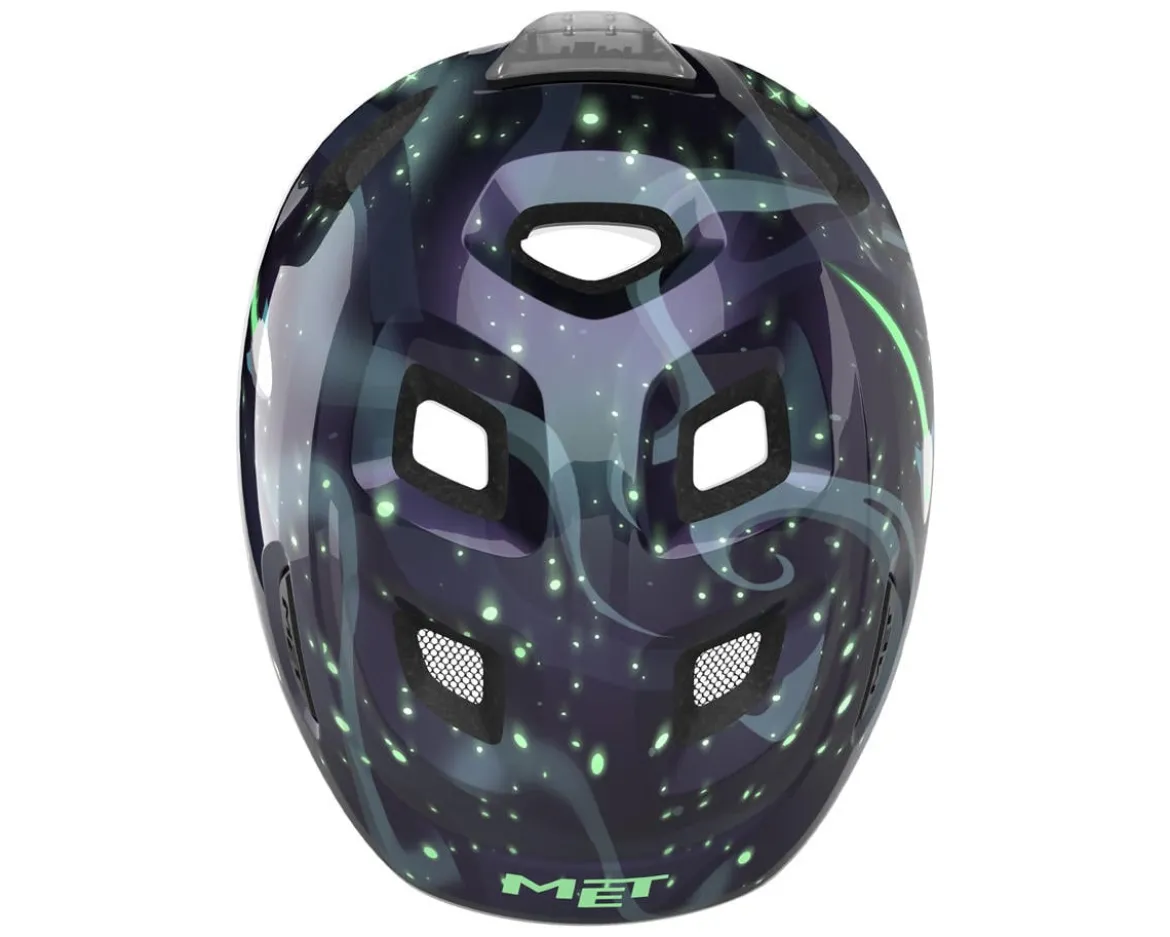 Met Hooray MIPS Kids Helmet (Space Glow in Dark) (Youth S)