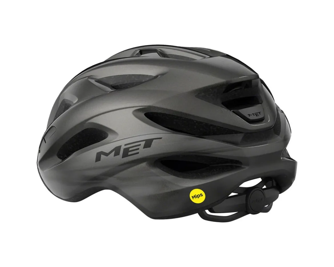 Met Idolo MIPS Road Helmet (Glossy Titanium) (XL)
