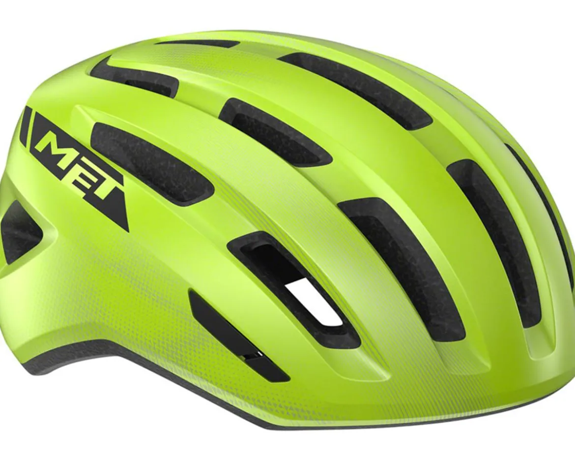 Met Miles MIPS Helmet (Gloss Fluorescent Yellow) (S/M)