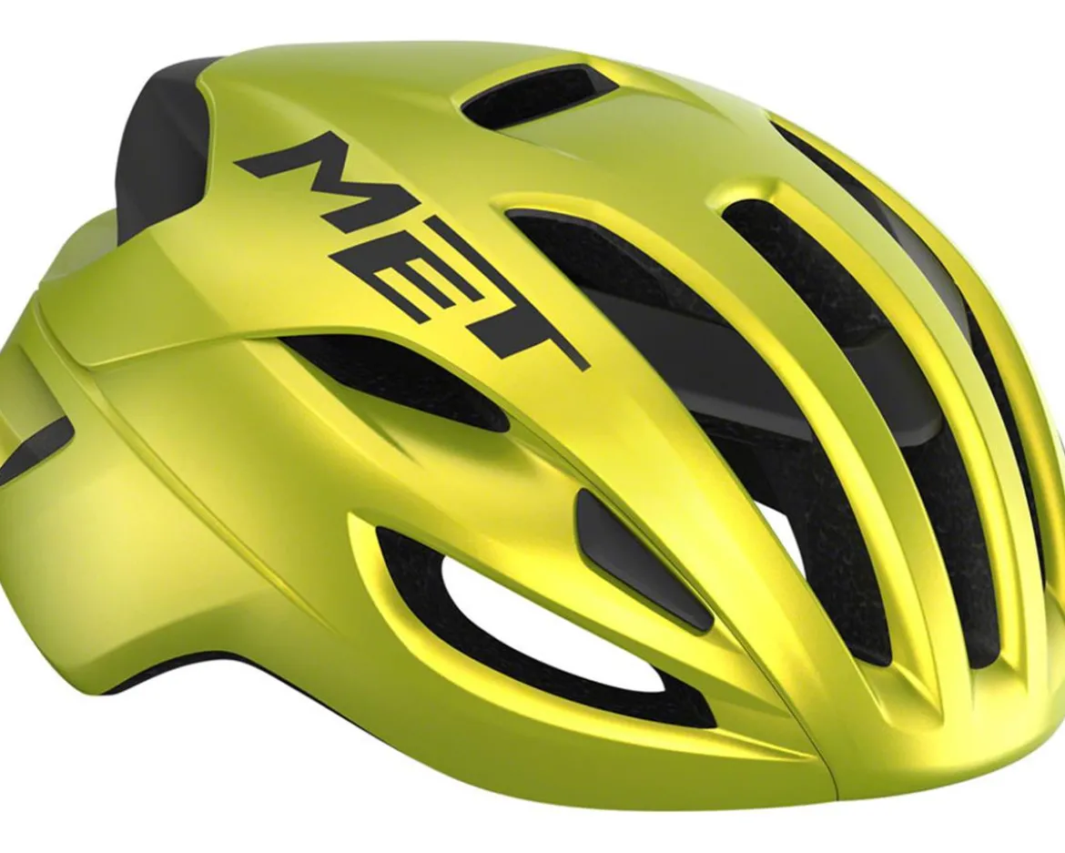 Met Rivale MIPS Helmet (Gloss Lime Yellow Metallic) (S)