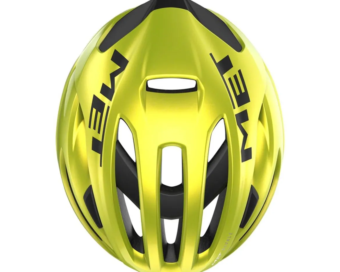 Met Rivale MIPS Helmet (Gloss Lime Yellow Metallic) (S)
