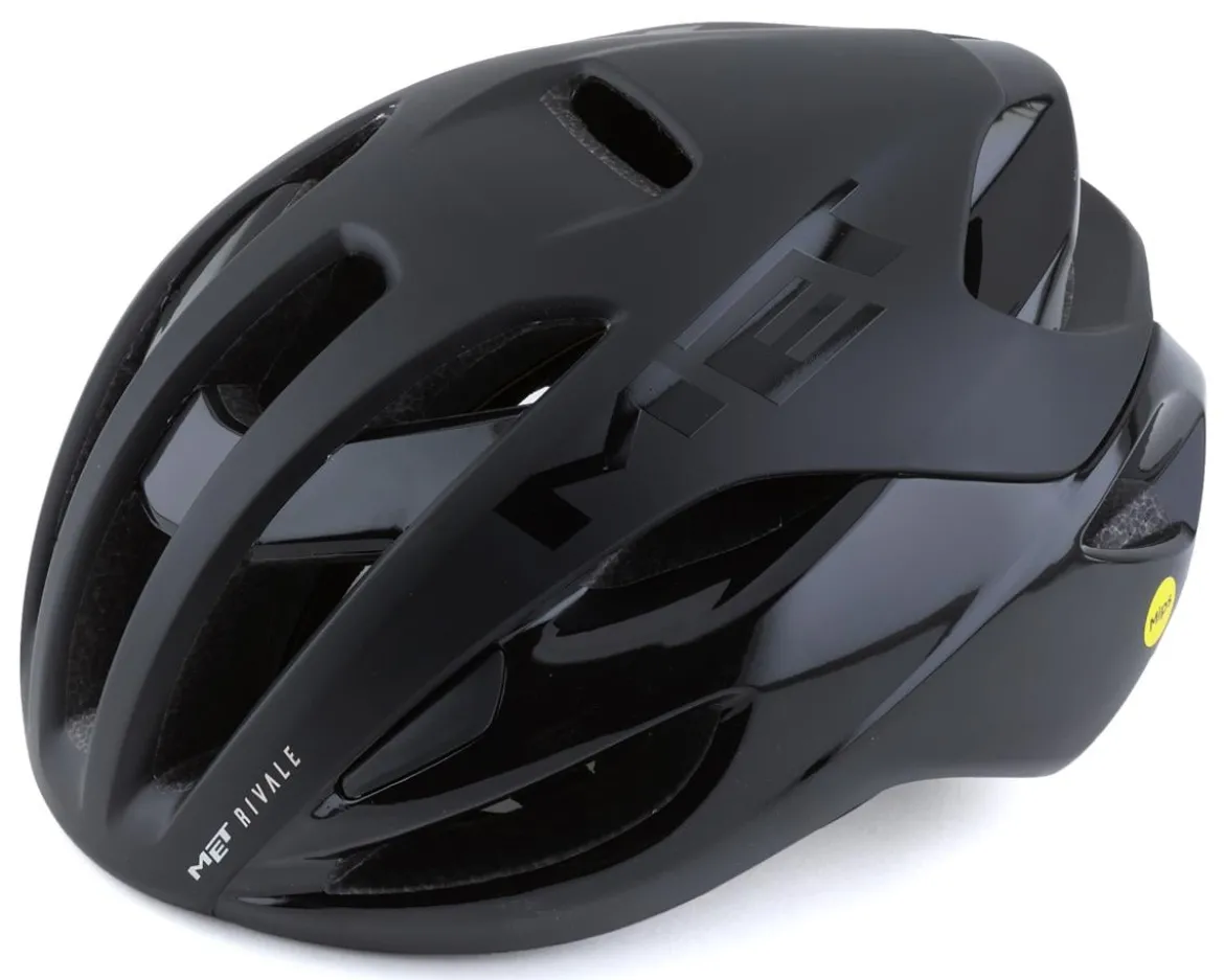 Met Rivale MIPS Helmet (Matte/Gloss Black) (S)
