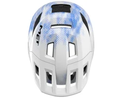 Met Shelter Youth Helmet (White/Blue) (Universal Youth)