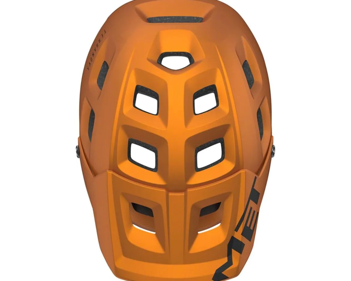 Met Terranova MIPS Helmet (Matte Orange Titanium Metallic) (L)