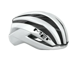 Met Trenta 3K Carbon MIPS Road Helmet (White Gloss) (M)