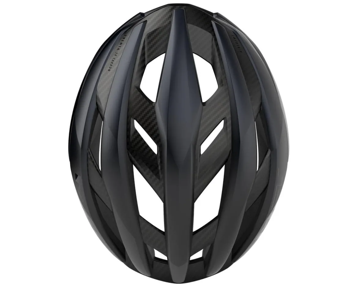 Met Trenta 3K Carbon MIPS Road Helmet (Black Matte) (M)