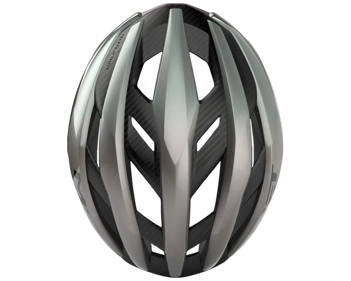 Met Trenta 3K Carbon MIPS Road Helmet (Opal Grey) (M)