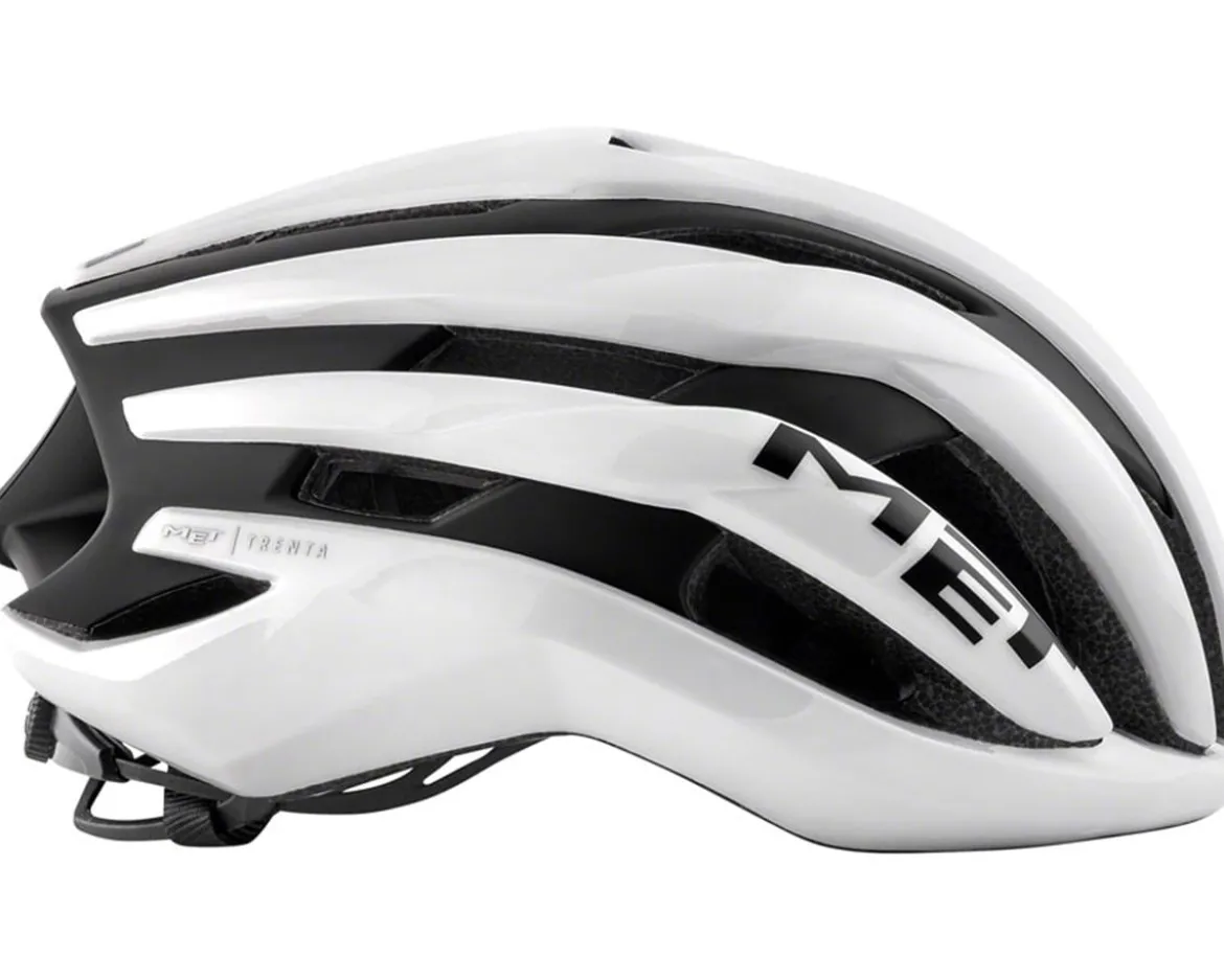 Met Trenta MIPS Road Helmet (Gloss White/Matte Black) (S)