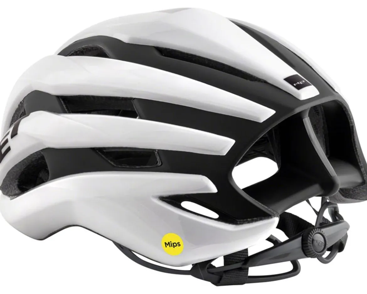 Met Trenta MIPS Road Helmet (Gloss White/Matte Black) (S)