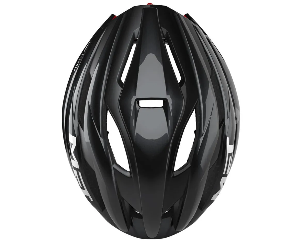 Met Trenta MIPS Road Helmet (Black/Red Gloss) (L)