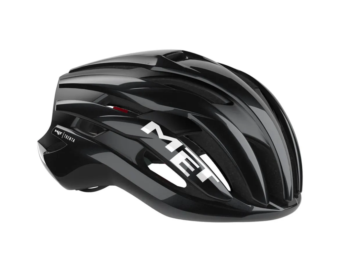 Met Trenta MIPS Road Helmet (Black/Red Gloss) (L)