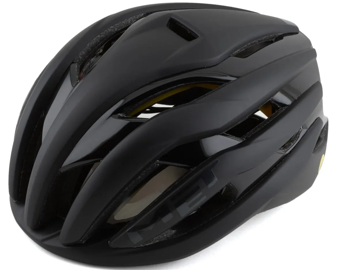 Met Trenta MIPS Road Helmet (Matte/Gloss Black) (S)