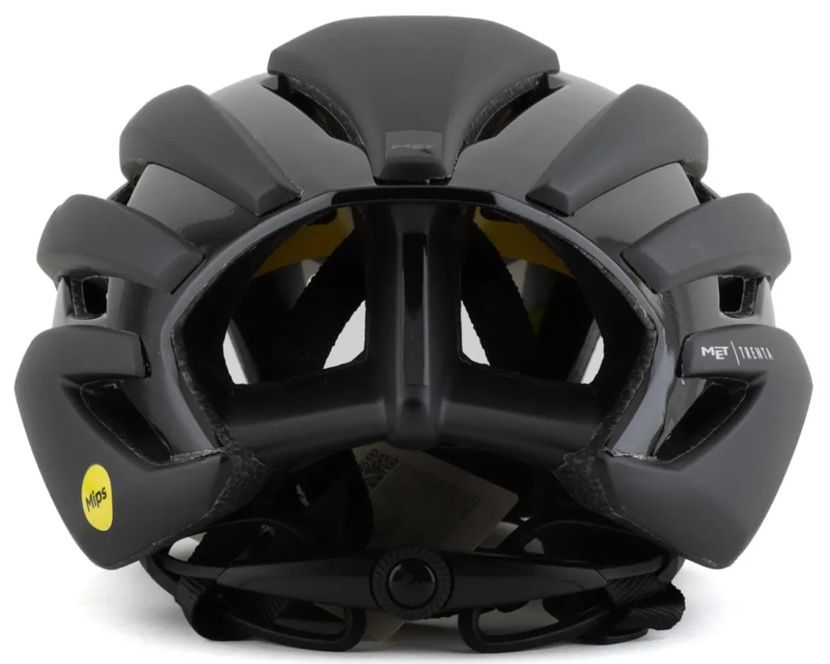 Met Trenta MIPS Road Helmet (Matte/Gloss Black) (S)