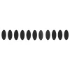 Met Velcro Elliptic Stickers (Pack of 15)