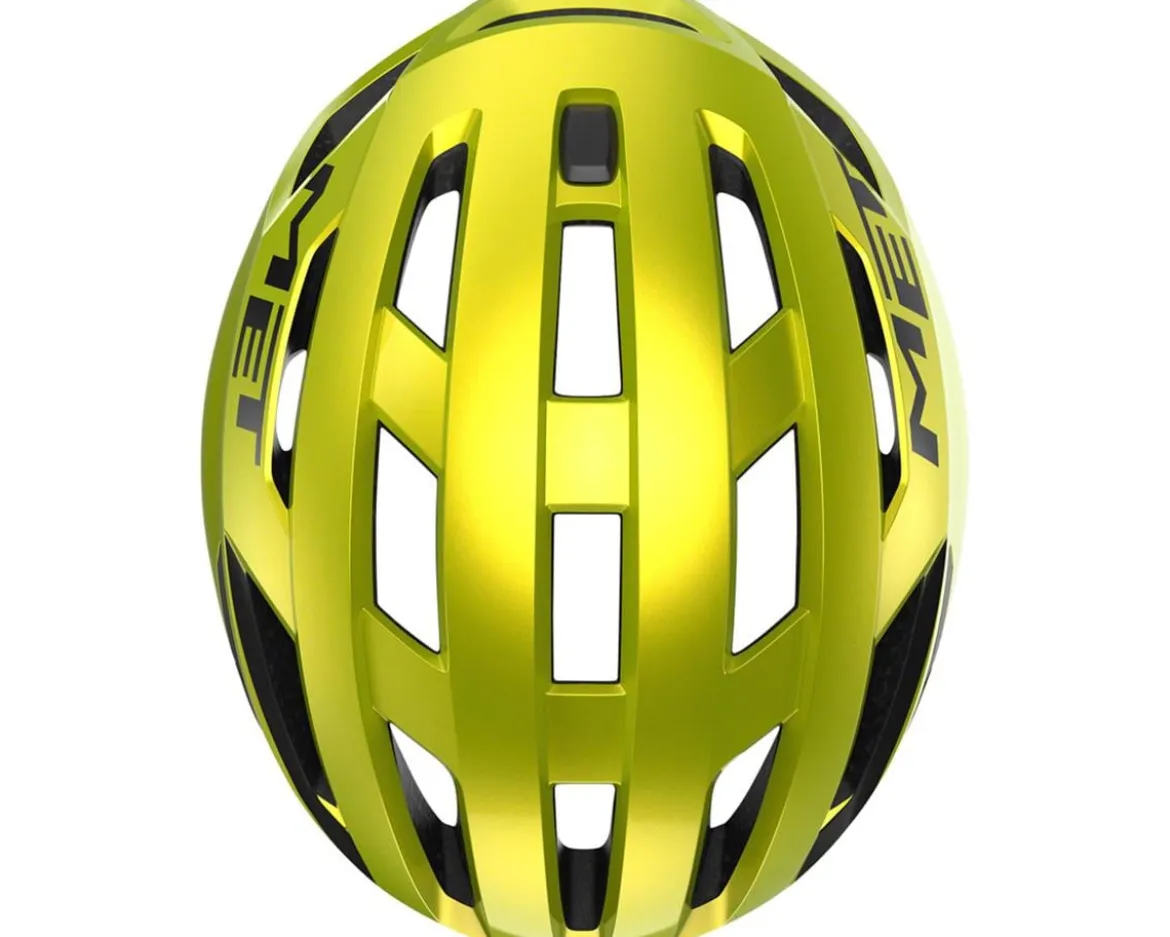 Met Vinci MIPS Road Helmet (Gloss Lime Yellow Metallic) (S)