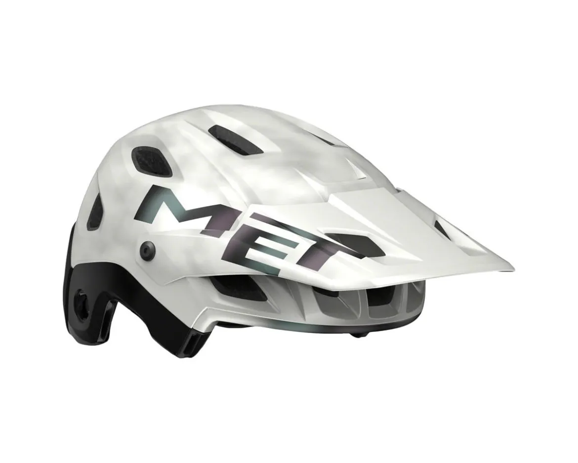 Met Parachute MCR MIPS Helmet (White Iridescent Matte) (S) (Convertible)
