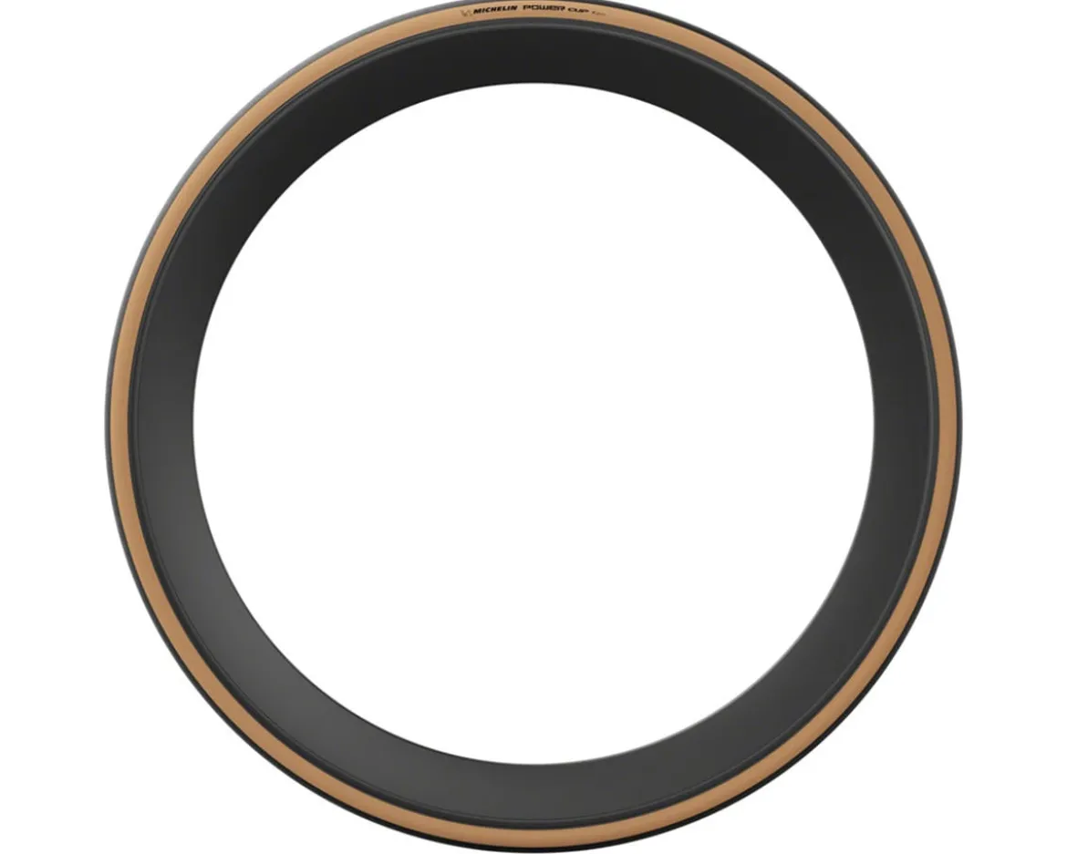 Michelin Power Cup Classic TLR Road Tire (Tan Wall) (700c) (28mm) (Gum-X/Shield)