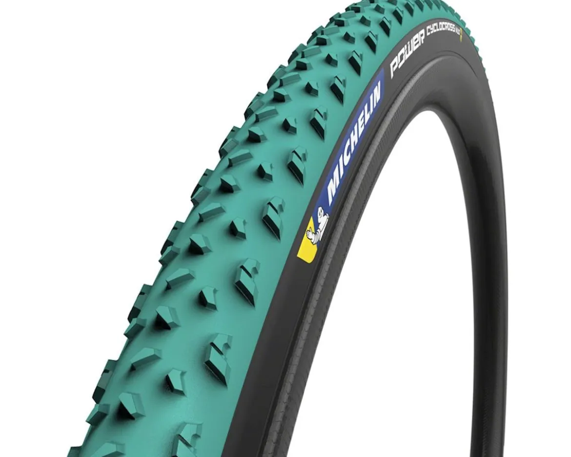 Michelin Power Cyclocross Mud Tire (Green) (Tubeless) (700c) (33mm)