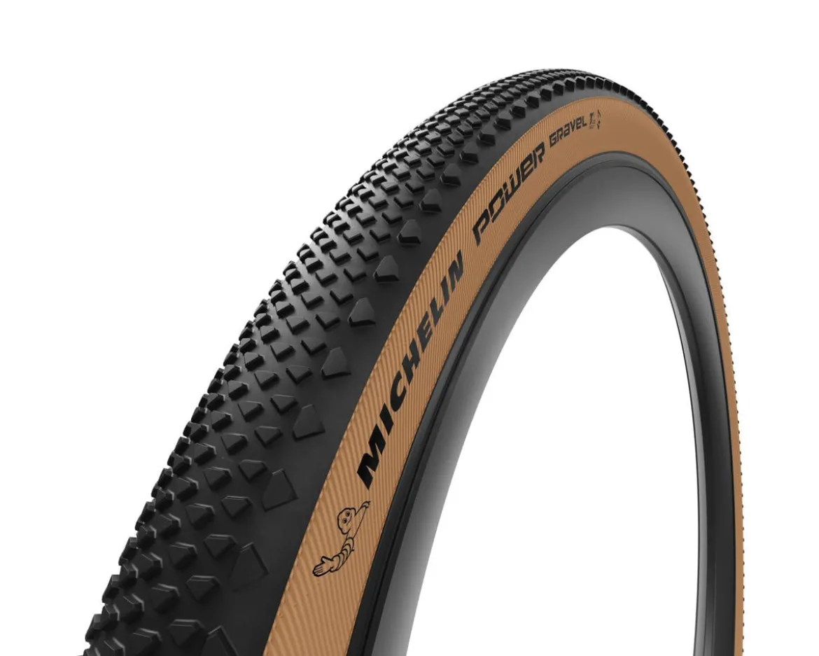 Michelin Power Gravel Tire (Tan Wall) (Tubeless) (700c) (57mm)