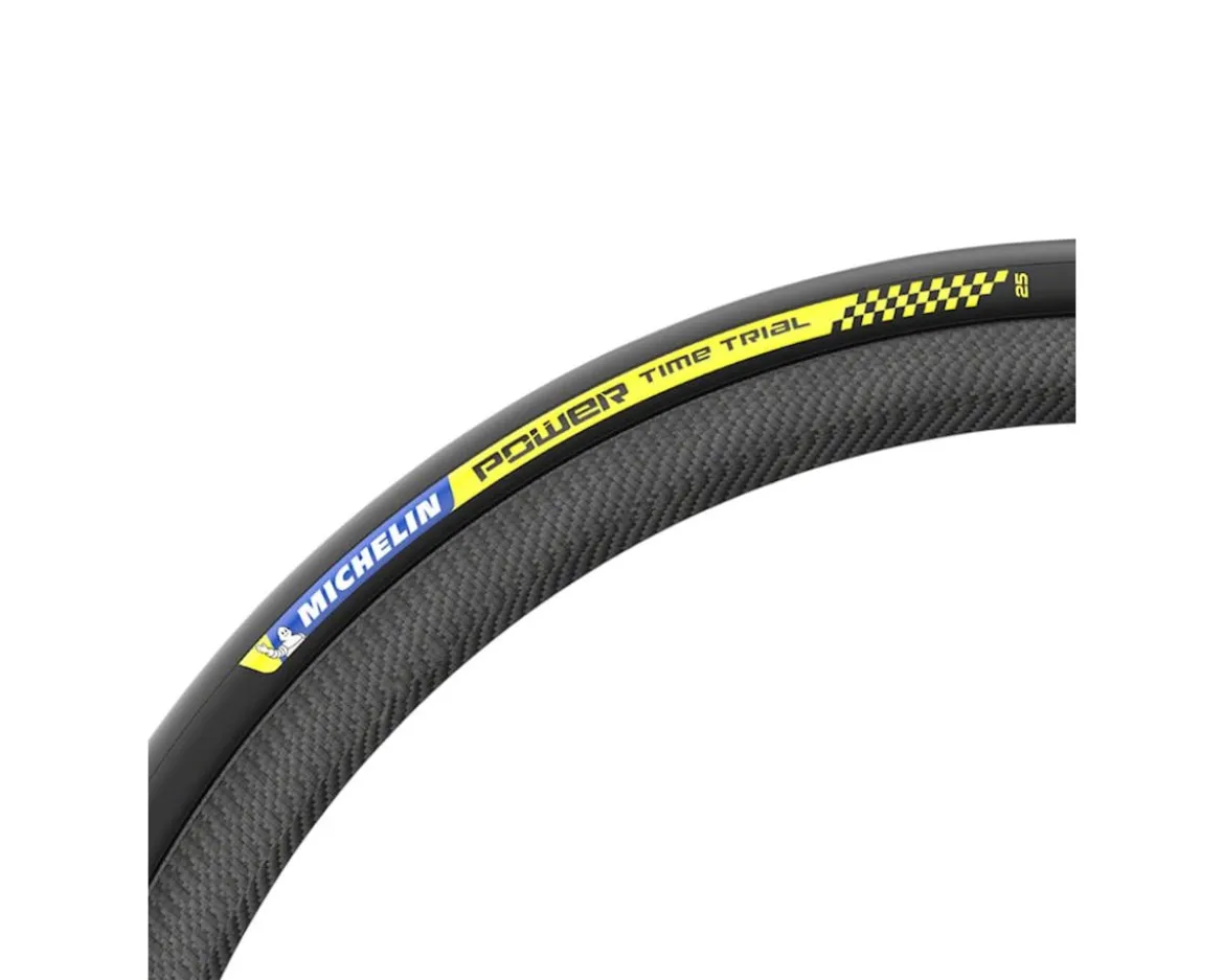 Michelin Power Time Trial TS Tire (Black) (700c) (25mm) (Folding) (Race2)