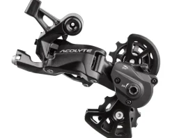 Microshift Acolyte Super Short Rear Derailleur (Black) (1 x 8 Speed) (Short Cage) (w/ Clutch)