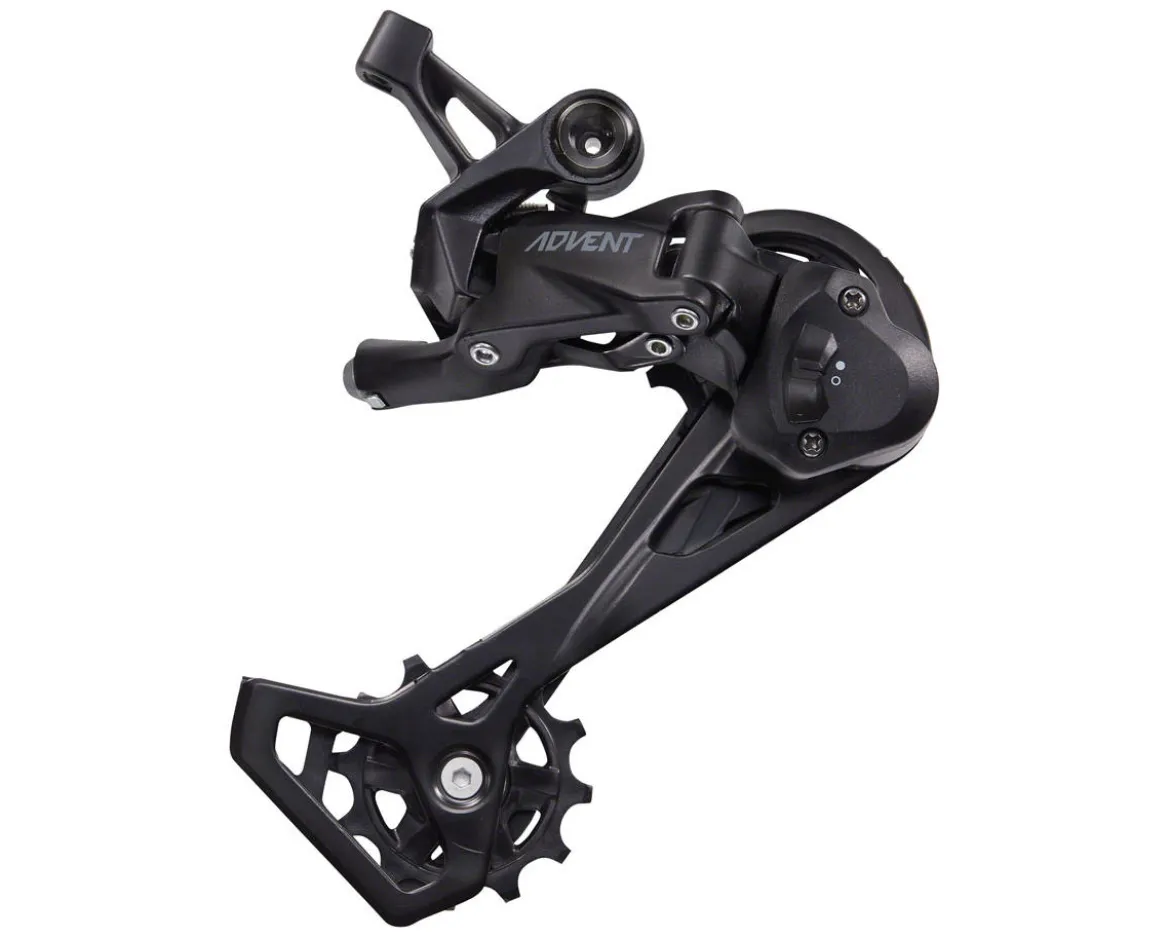 Microshift Advent Rear Derailleur (Black) (9 Speed) (Long Cage) (w/ Clutch)